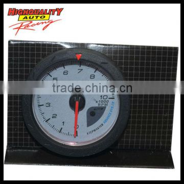 High Quality Car White RMP Gauge