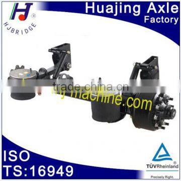 11T lowbed air suspension with lift for trailer