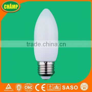 5W E27 T3 Candle CFL Energy Saving Lamp