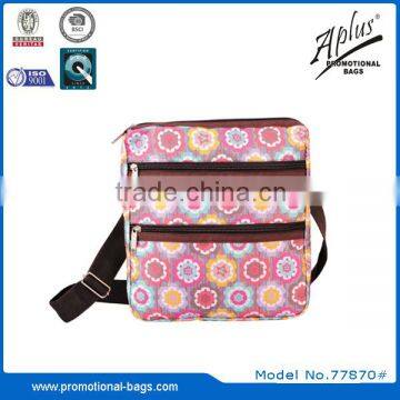 promotional beautiful polyester women hand bags