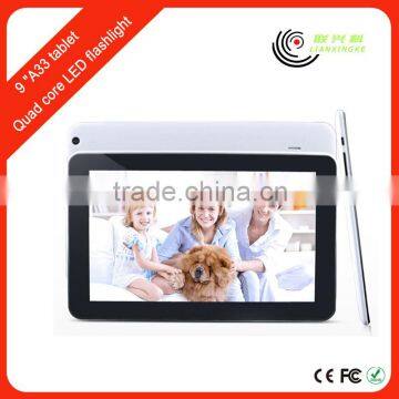 Cheap 9"google android mini tablet pc quad core cpu manual