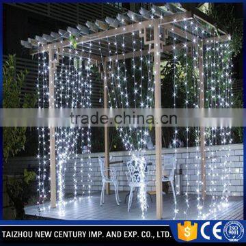 wedding decoration led waterfall fiber optic light curtain