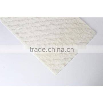 Elegant polyester jacquard bonded interlock knit clothing fabric