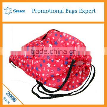 High quanlity Good shopping plastic drawstring bag