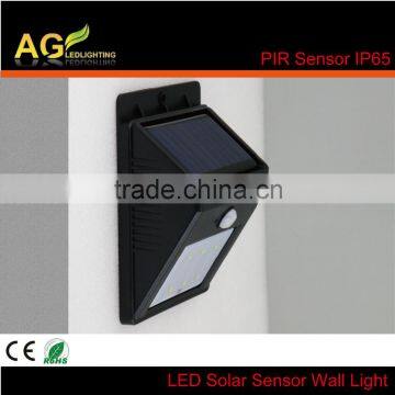 6 PIR Motion LED Solar Power Sensor Wall Light for Outdoor Garden Fence