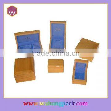 Solid wood jewelry boxes for ring, bangle, watch