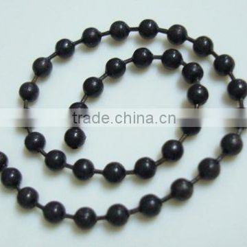 Black Bead Chain