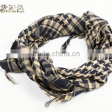 Desert ARAB Hijabs Cotton Military Scarf for men