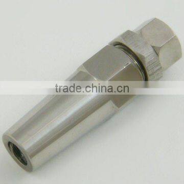 Swageless inside thread stud terminals/turnbuckles