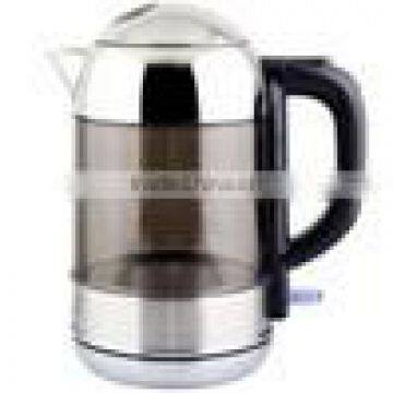 1.5L Anti-hot Plastic Glass Electric Tea and Water Kettle photo-4