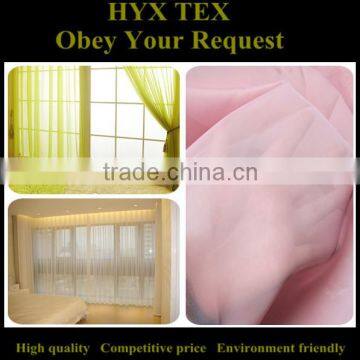 100% Polyester See Through Terylene Fabric for Curtain