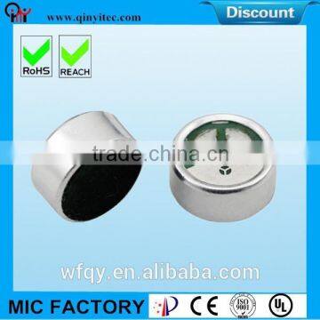 9.7mm*4.5mm high sensitivity condenser microphone(ROHS) (Model:FOM9745-RS)