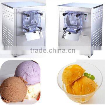 Commercial table top gelato machine / hard ice cream machine