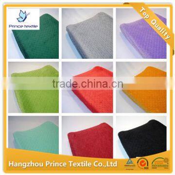 Various Colors Plush Dots Minky Changing Mat Cover