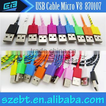 For iphone 5 fabric braided charger usb cable                        
                                                Quality Choice