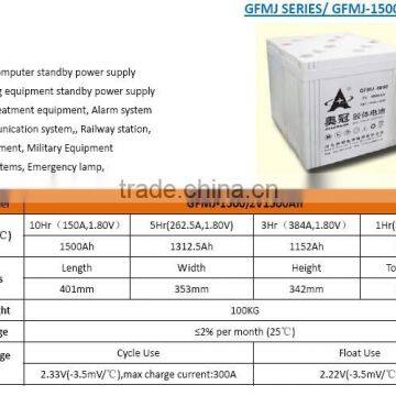 2V2000ah Telecom Battery UPS Battery photo-2