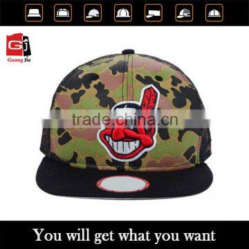 2015 wholesale customized trucker hats camo mesh trucker caps