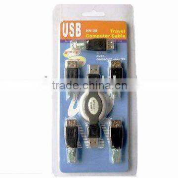 Travel Computer RJ45/RJ11 Cable/USB TO USB/ USB TO RJ45 ADAPTER
