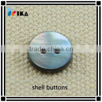 Eco-friendly natural black mother of pearl shell button