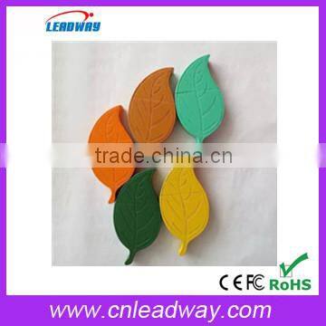 2016 new gift usb leaf shape wooden usb bulk cheap 1gb 2gb 4gb 8gb