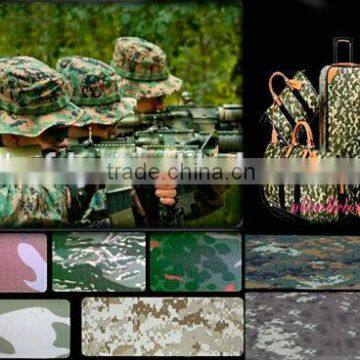 100% polyester waterproof camouflage army tent fabric wholesale