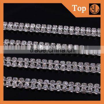 Factory Supply Rhinestone Cup Chain for Wedding Dress photo-6