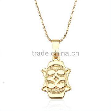 Xuping Jewelry Simples Designs Custom Jewelry Women Pendant 14K Gold Color