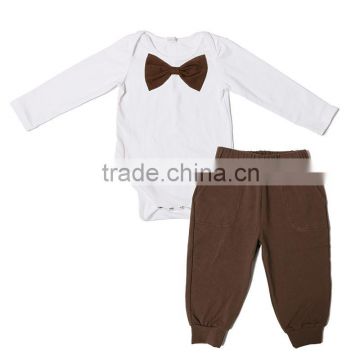 2016 hot sale fashion organic cotton import baby clothes halloween boutique outfit