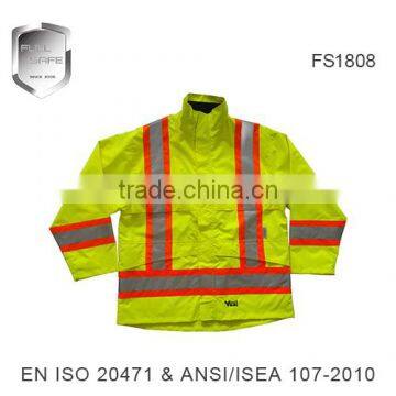 hot sale reflective mens safety winter coat