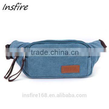 2016 Outdoor Waist Bag Fashionable Classical Canvas Waist Leg Bag photo-2