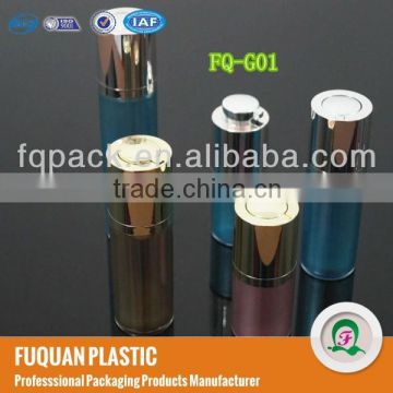 Plastic double wall plastic airless bottle