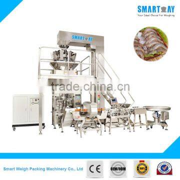 Frozen Fresh Seafood And Shrimp Packing Machine