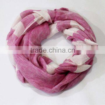 Linen infinity scarves loop scarves super soft circle scarf