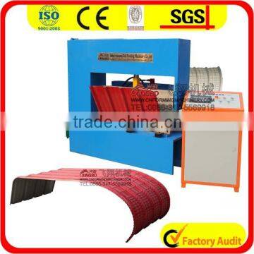 Hydraulic arch crimping machine