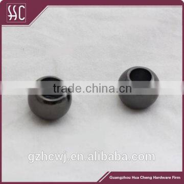 black cord end for bag small fitting stopper belt end