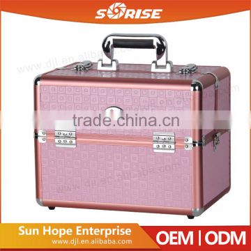 Sunrise Wholesale Fashional Aluminum Make up Case