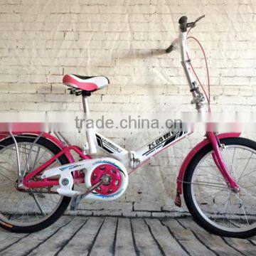 20-inch V Brake Folding Bicycle High-carbon Steel Folding Bike Woman photo-3