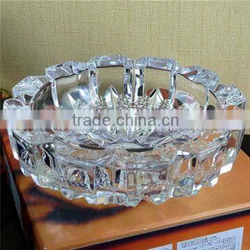 Snow-carved Crystal Ashtray for home decoration or wedding favors