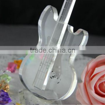 New Design Crystal Violin Model For Souvenirs