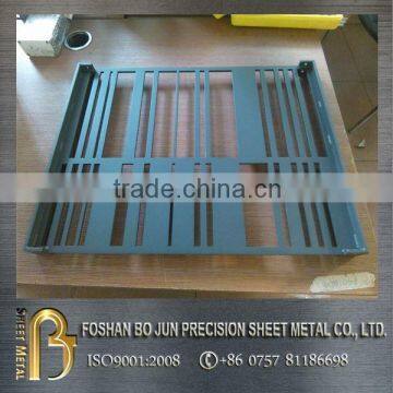 2016 sheet metal fabrication customized powder coated laser cutting parts