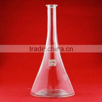 New Design Empty Vodka Bottle Square Spirit Wine Bottle Clear Frosted Bottle photo-6