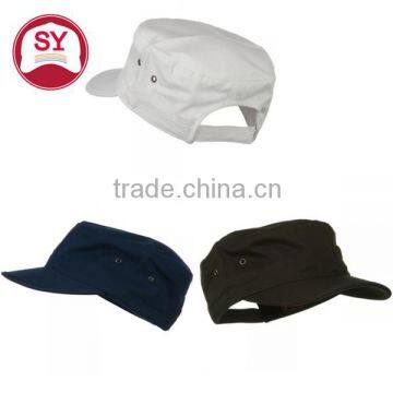 Trendy adjustable military officer cap for men and women