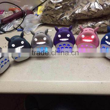 2016 new gift Cute totoro power bank 5200mah, mini portable power bank for xiaomi/smart phone