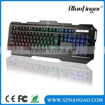 Custom USB Wired computer keyboard with colorful backlit
