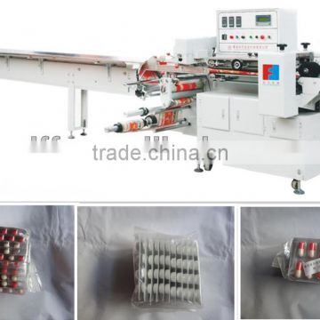 Tablet flow packaging machine