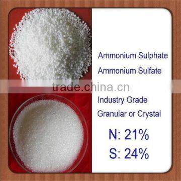 white crystalline N 21% caprolactam grade ammonium sulphate