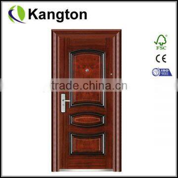 Burglarproof steel security door