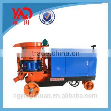 Low noise wet mix spraying plastering concrete pump machine for wall