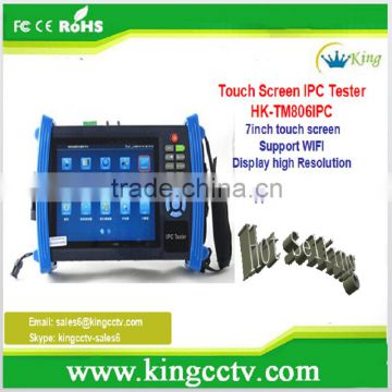 Intelligent CCTV Accessory HK-TM806IPC 7 Inches Touch Screen CCTV IP Camera Tester