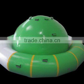 0.9mm PVC saturn inflatable boats, inflatable water saturn for amusement park